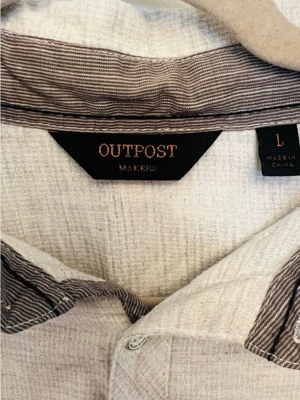 Men’s Bundle (3).Size Large- Banana Republic, Chaps, Outpost Brands -Long Skeeve